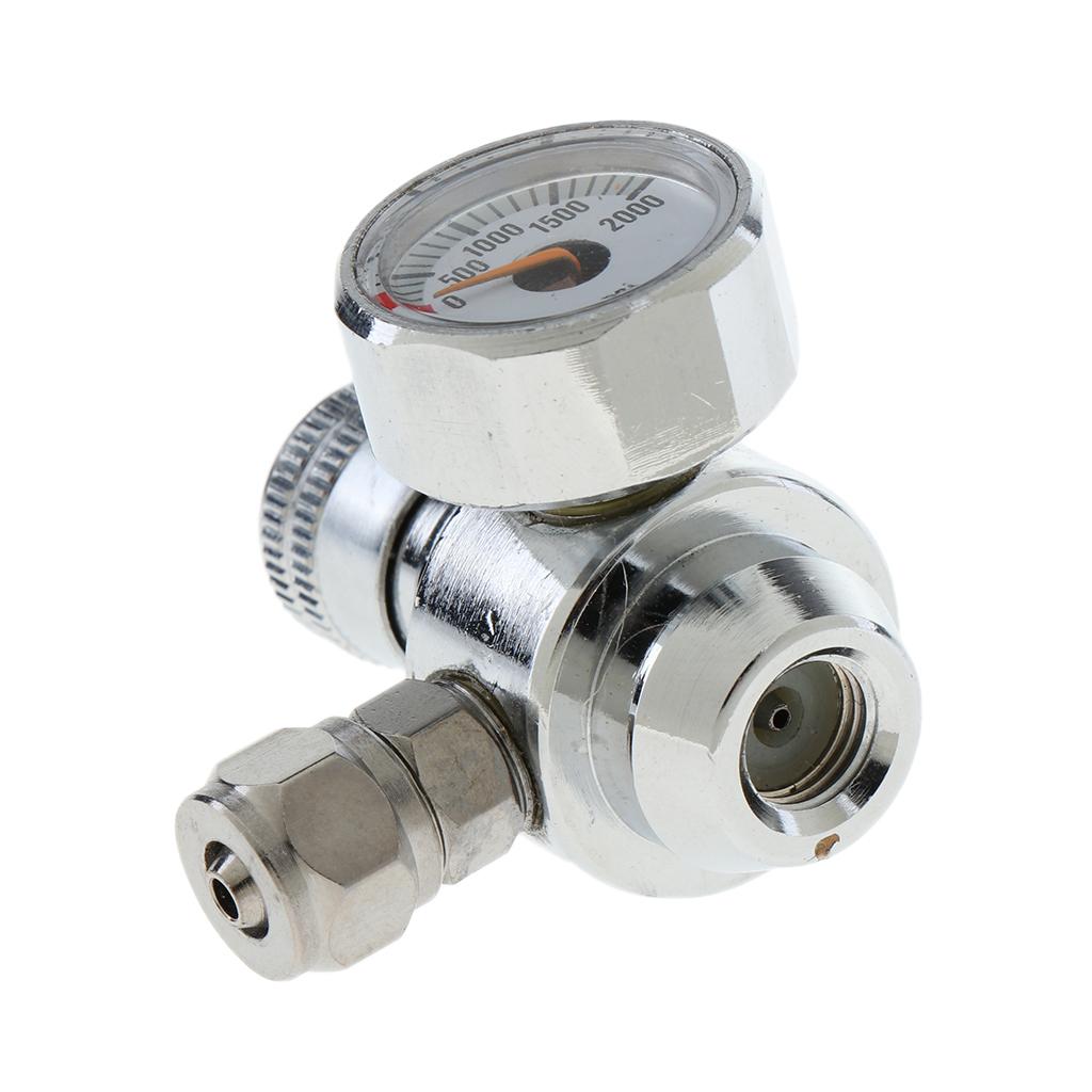 Planted Aquarium Tank Kit - Aquarium CO2-generator Koperen drukmeterkit Kooldioxide-regelaarventiel voor