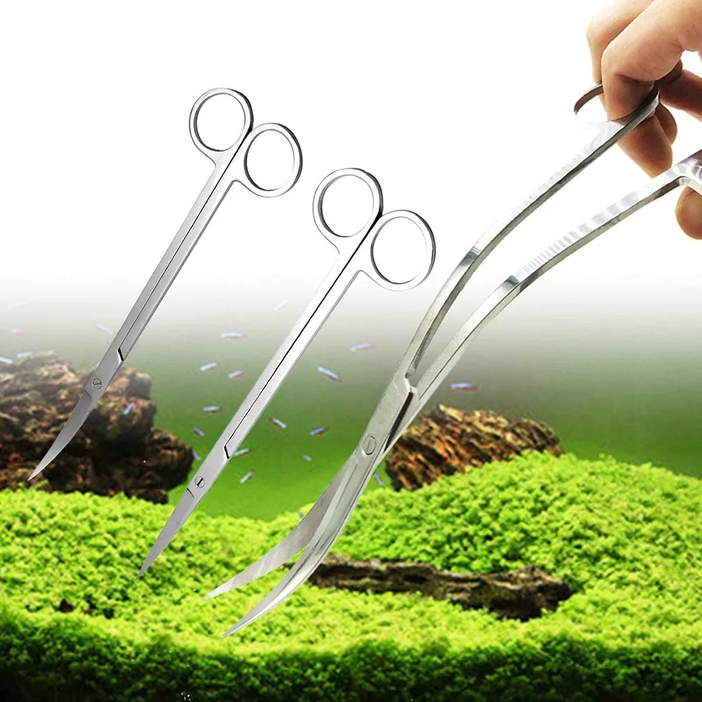 Planted Aquarium Tank Kit - Aquarium Aquatic Trimplant Pincet Schaar Spatel
