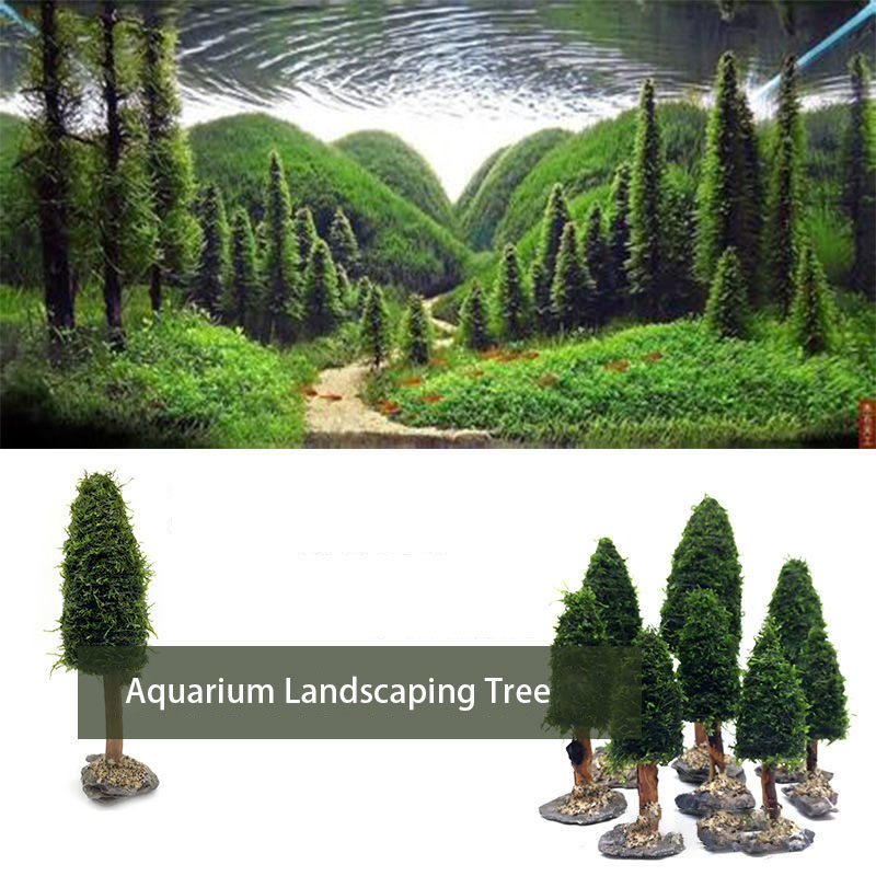 Aquarium Plant Seeds - Aquarium Decoratie Waterplanten Mos Boom Pijnboom