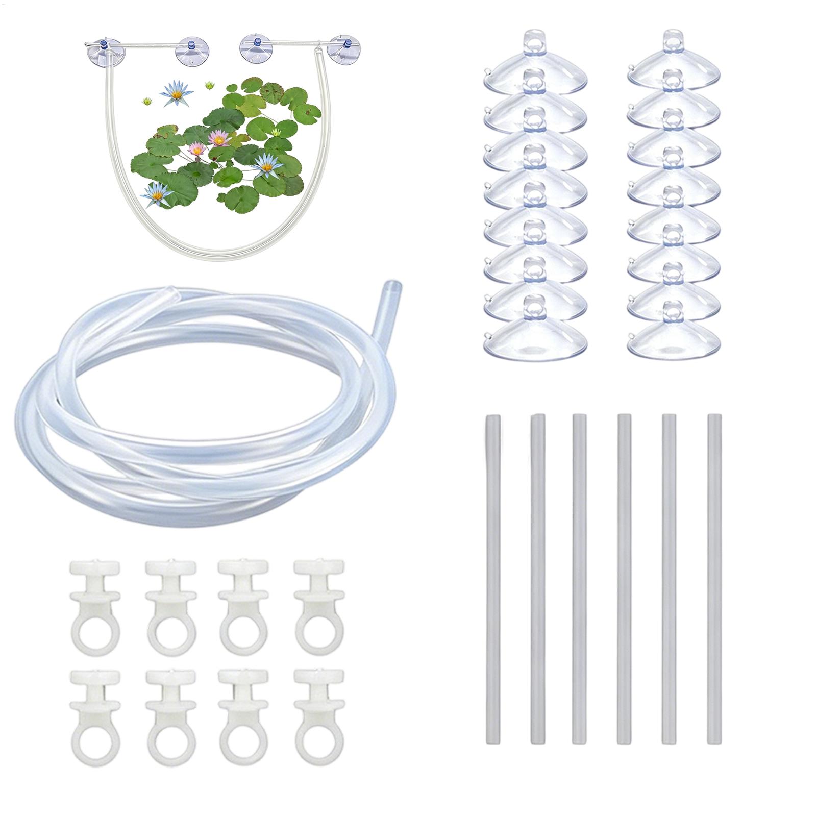 Planted Aquarium Tank Kit - Aquarium drijvende plantenbarrière, automatisch in hoogte