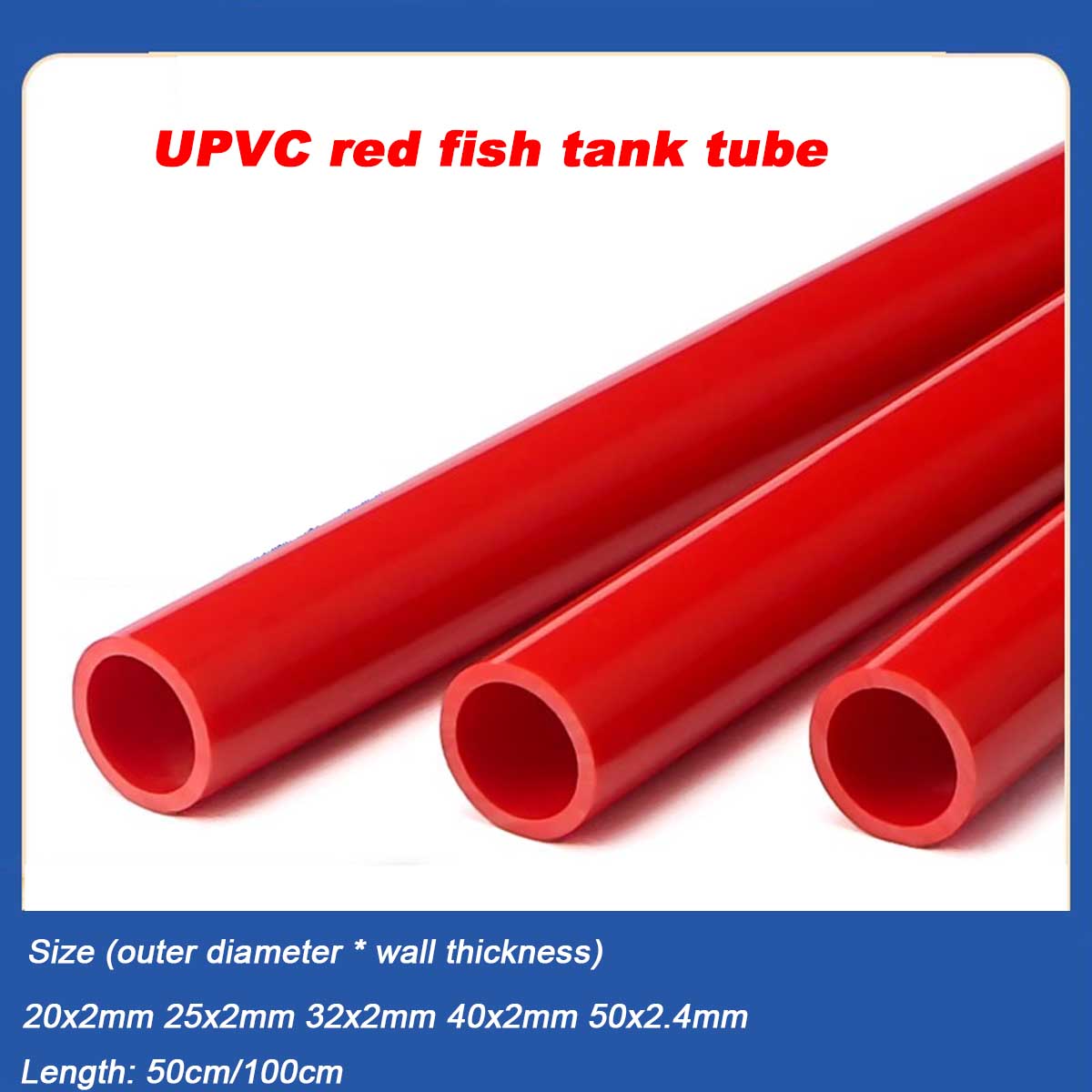 20 ~ 50mm UPVC Buis Aquarium F - Aquarium Plant Red recensie en prijs