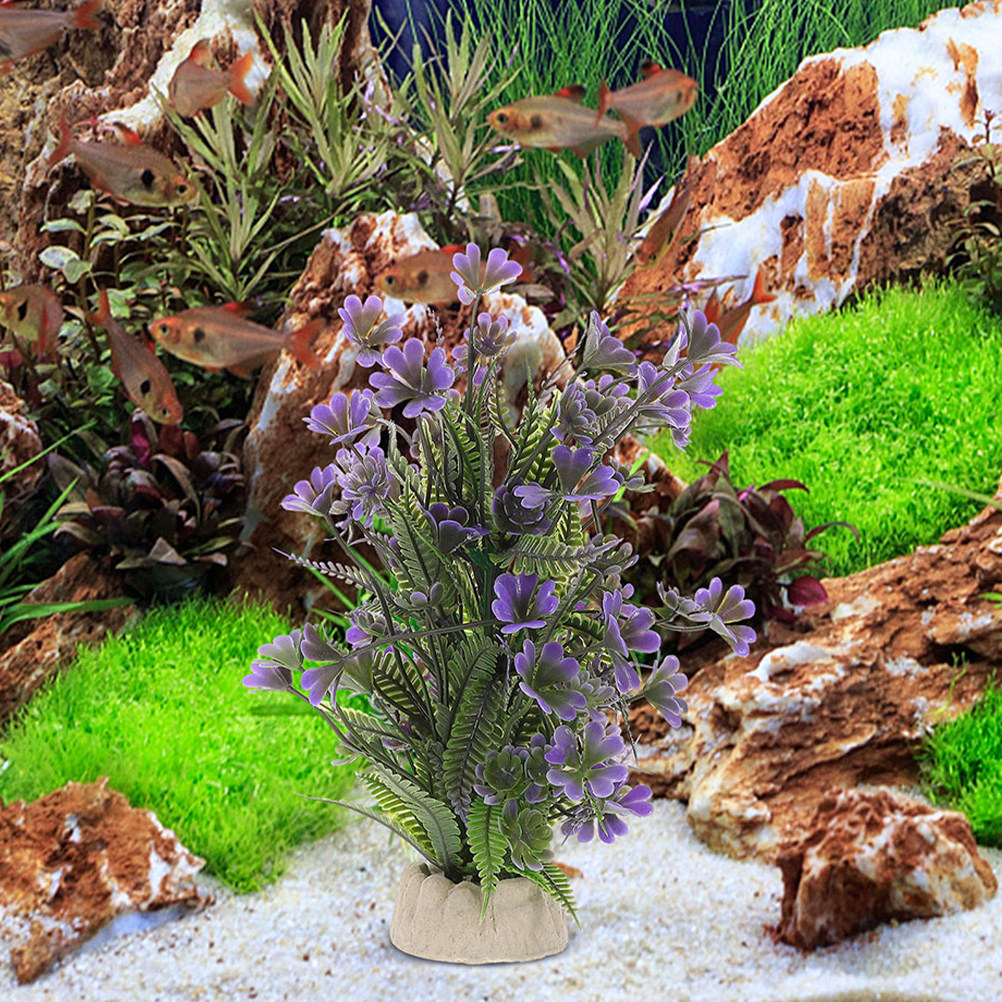 2 stuks aquariumdecoratie kuns - Aquarium Plant Red recensie en prijs