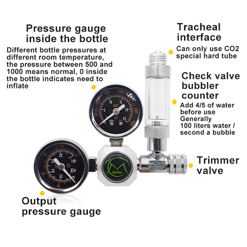 Aquarium CO2 Regulator Magneti - Planted Aquarium Tank Kit recensie en prijs