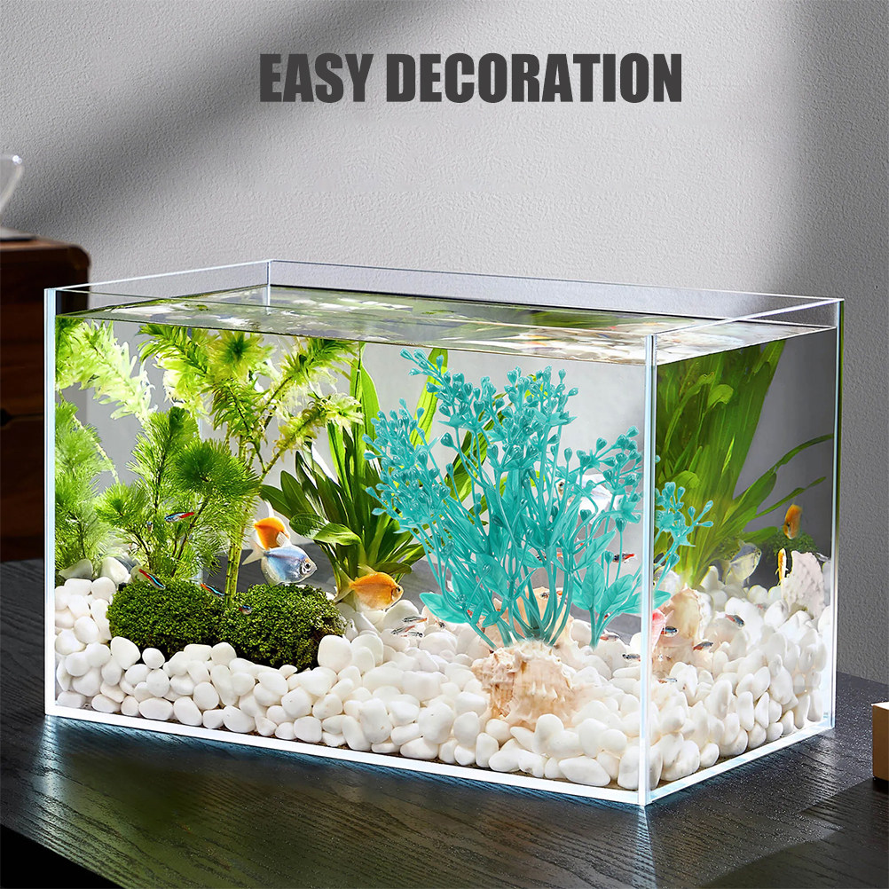 2 stuks kunststof aquariumplan - Aquarium Planted Setup recensie en prijs